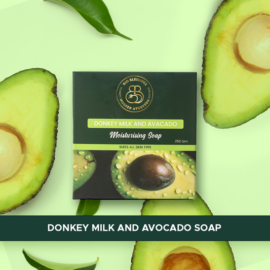 Donkey Milk Avocado Soap (Pack of 2)